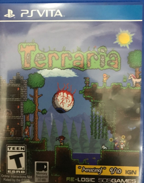 Terraria PS Vita, Video Gaming, Video Games, PlayStation on Carousell