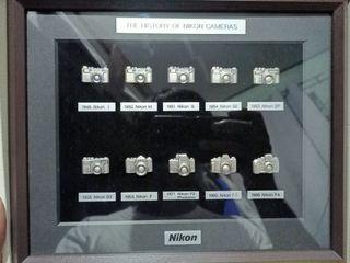 The history of nikon cameras badge pin collection