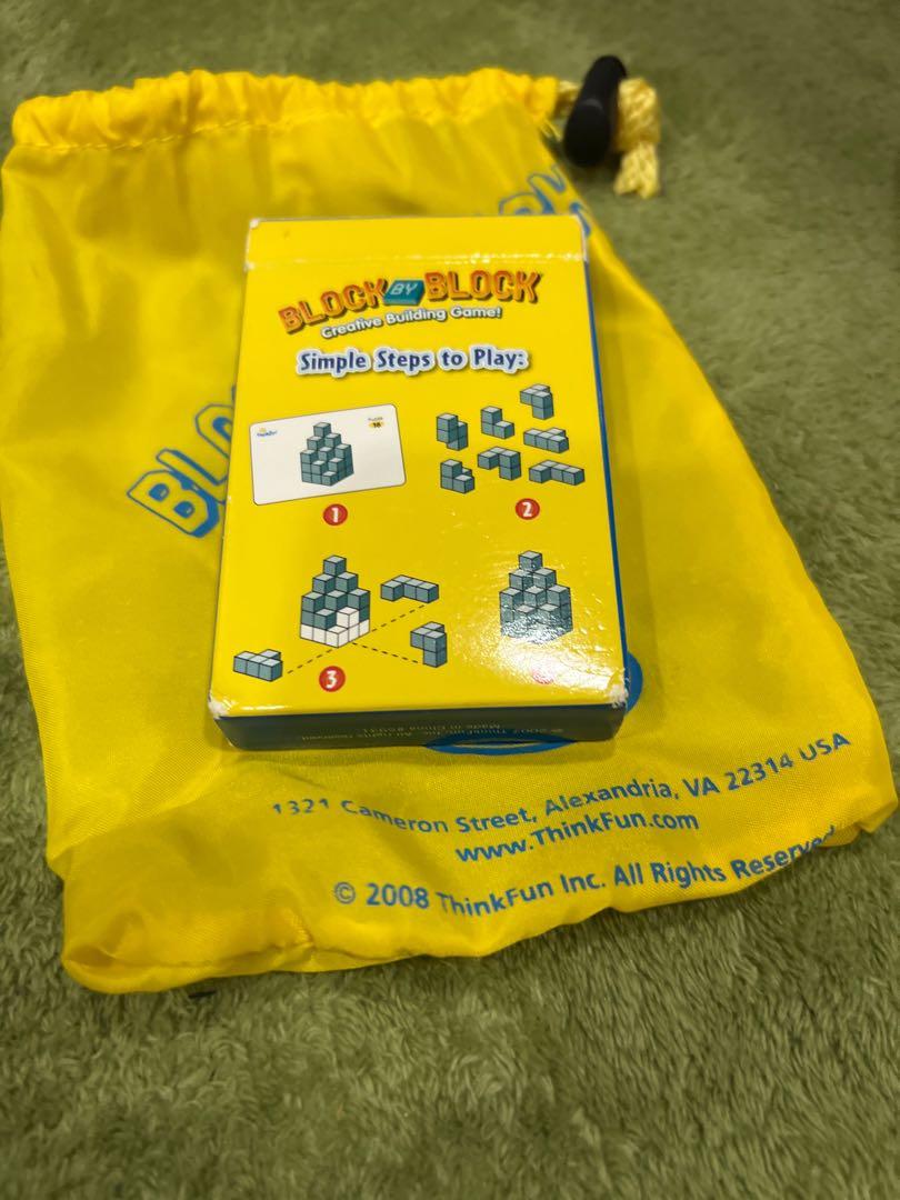 Thinkfun Block by Block game, Hobbies & Toys, Toys & Games on Carousell