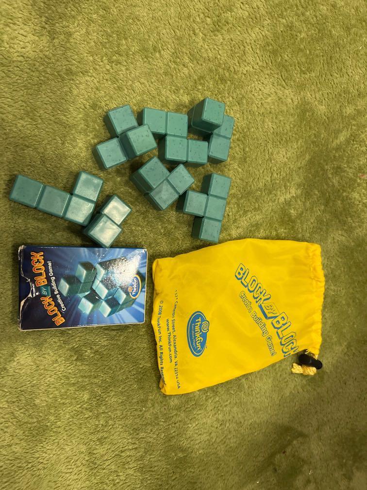 Thinkfun Block by Block game, Hobbies & Toys, Toys & Games on Carousell