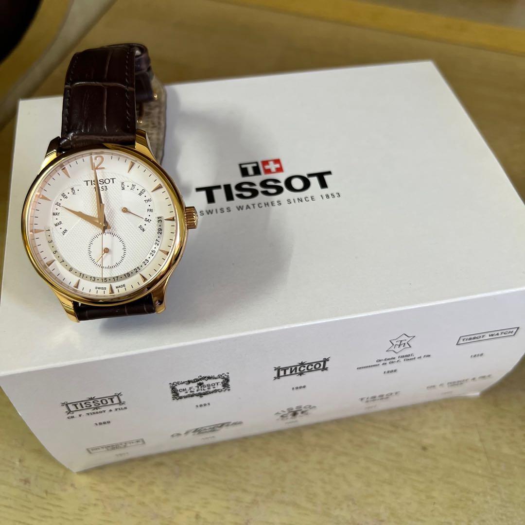 Tissot Perpetual Calendar Watch, Luxury, Watches on Carousell