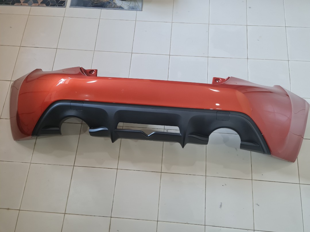 Original TOYOTA 86 Previous Period Genuine Rear Bumper TRD Four And Out Garnish Rear Body Kits