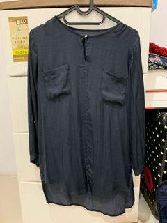 Tunic Dark/Navy Blue Size M