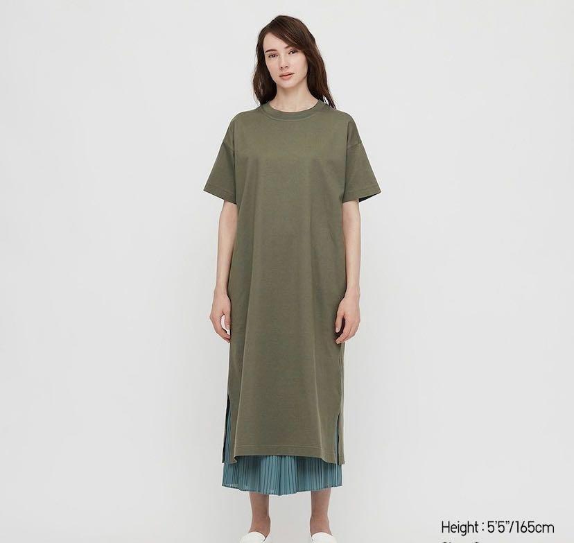 short sleeve uniqlo dress