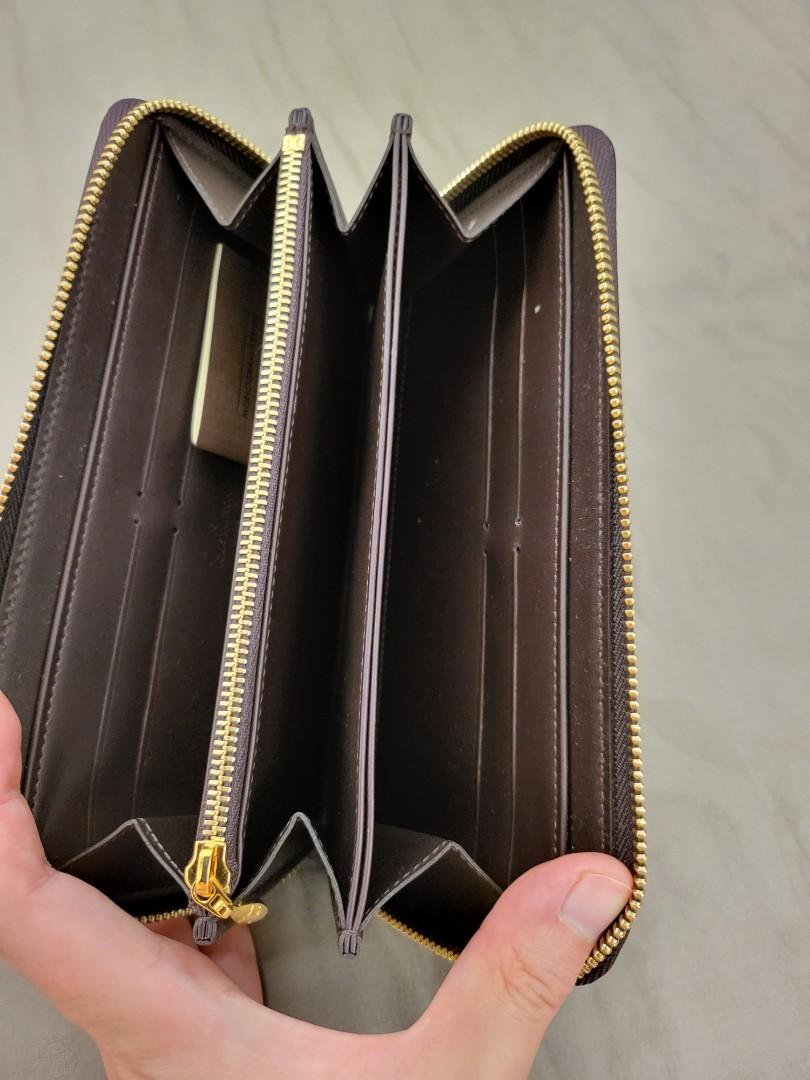 Louis Vuitton Zippy Dragonne L-shaped zipper long wallet M69409 black