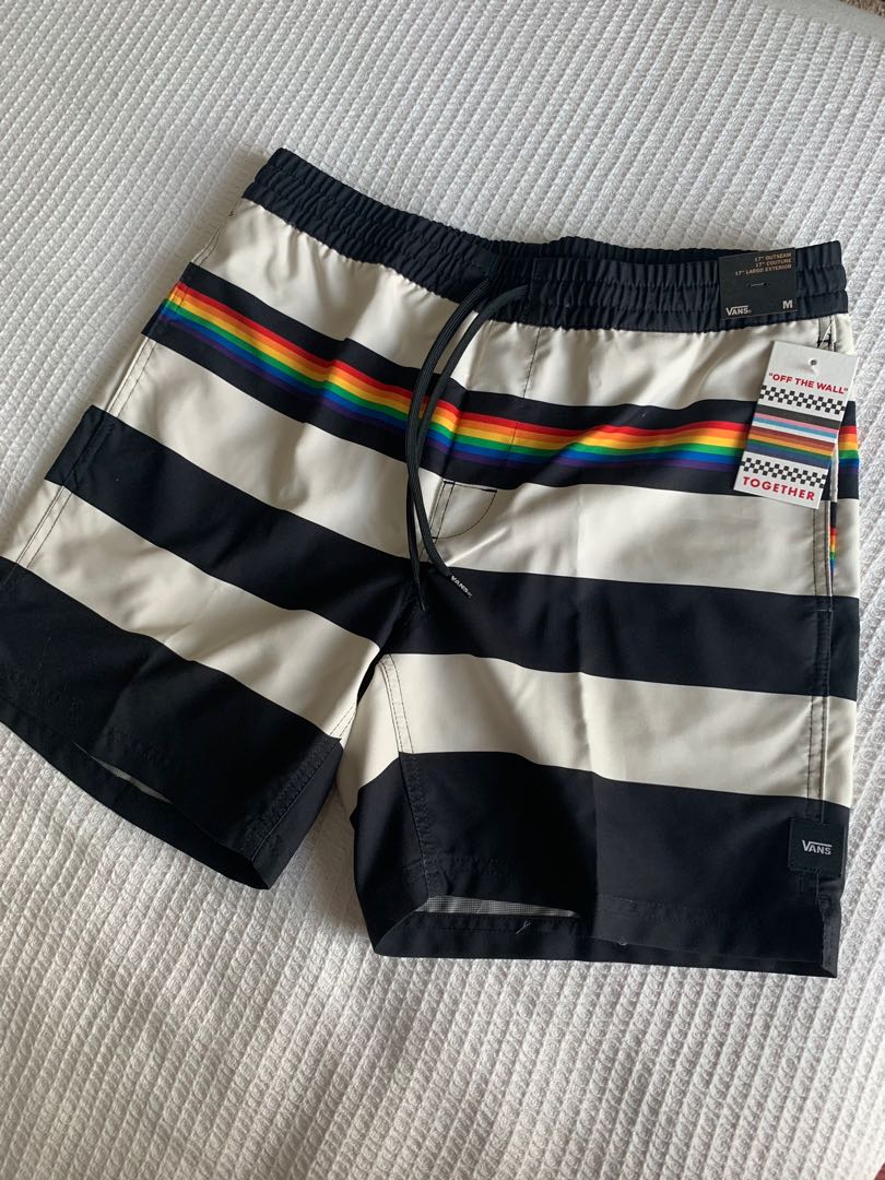 Vans rainbow stripe on sale