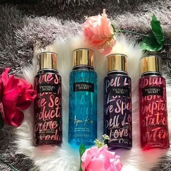 Victoria secret aqua sales kiss limited edition