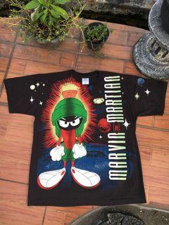 VINTAGE 1993 BOOTLEG MARVIN THE MARTIAN ALL OVER PRINT