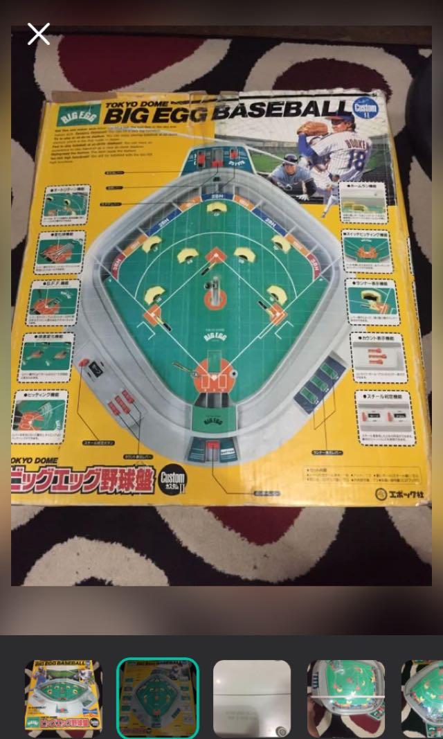 Vintage baseball tabletop game, Hobbies & Toys, Toys & Games on Carousell
