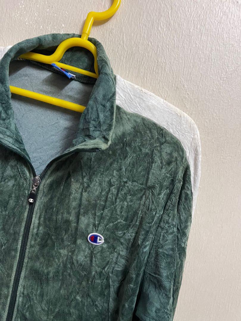 Champion velvet jacket discount