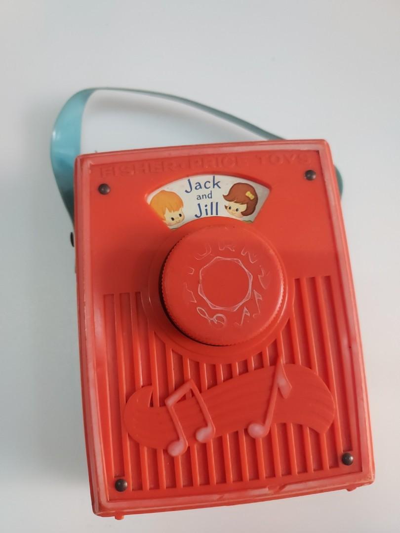 VINTAGE FISHER PRICE TOYS MUSIC BOX RADIO Hobbies Toys