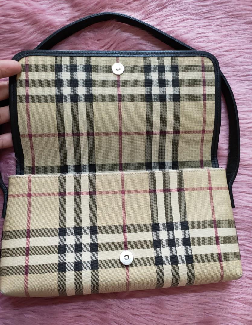 Vintage Flap Burberry London Pochette bag, Luxury, Bags & Wallets on  Carousell