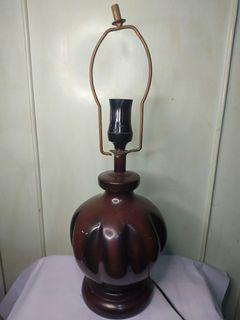 Vintage Solid Wood Lampshade 1990's
