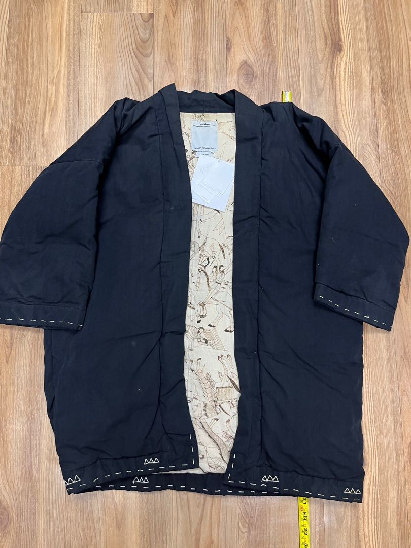 Visvim Down Lhamo sanjuro kimono shirt jacket denim made in Japan