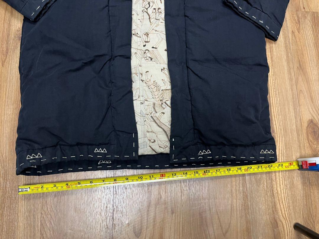 Visvim Down Lhamo sanjuro kimono shirt jacket denim made in Japan Carousell