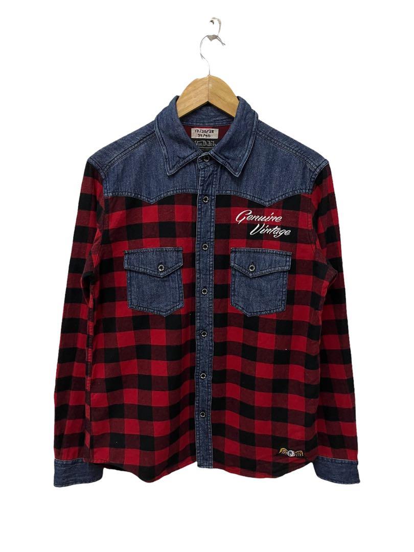 Von dutch plaid shirt clearance