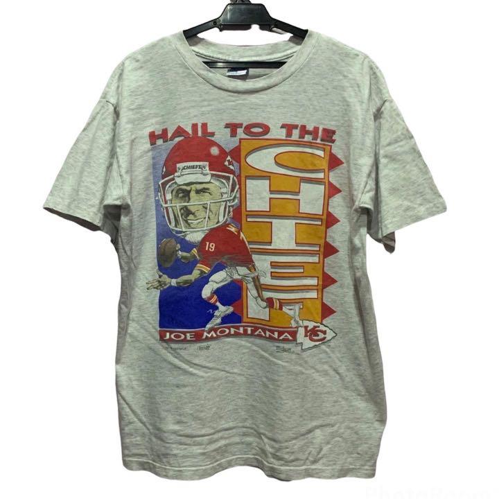 Vintage Kansas City Chiefs Salem '93 Joe Montana Caricature T-Shirt Gr –  Chop Suey Official