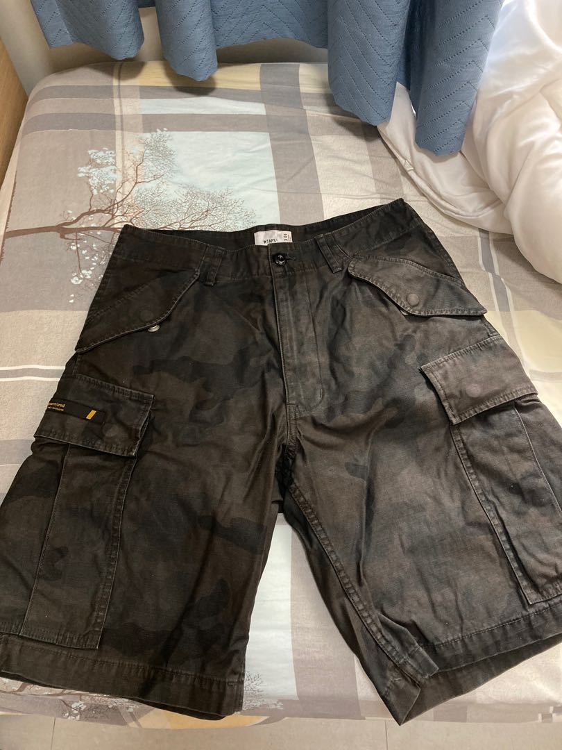 Wtaps cargo shorts camo, 男裝, 褲＆半截裙, 短褲- Carousell