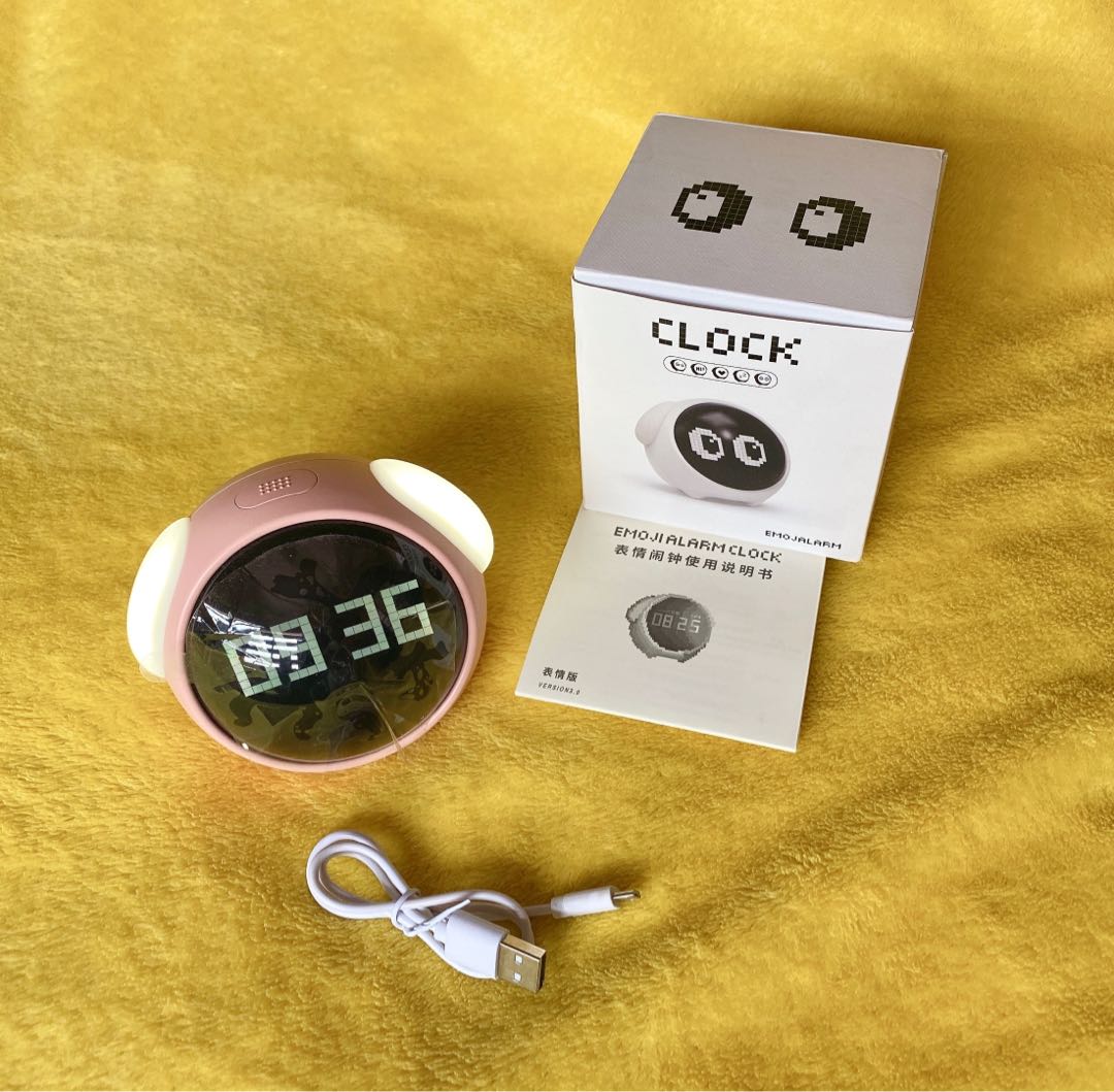 Xiaomi Youpin Emoji Alarm Clock, Mobile Phones & Gadgets, Other Gadgets