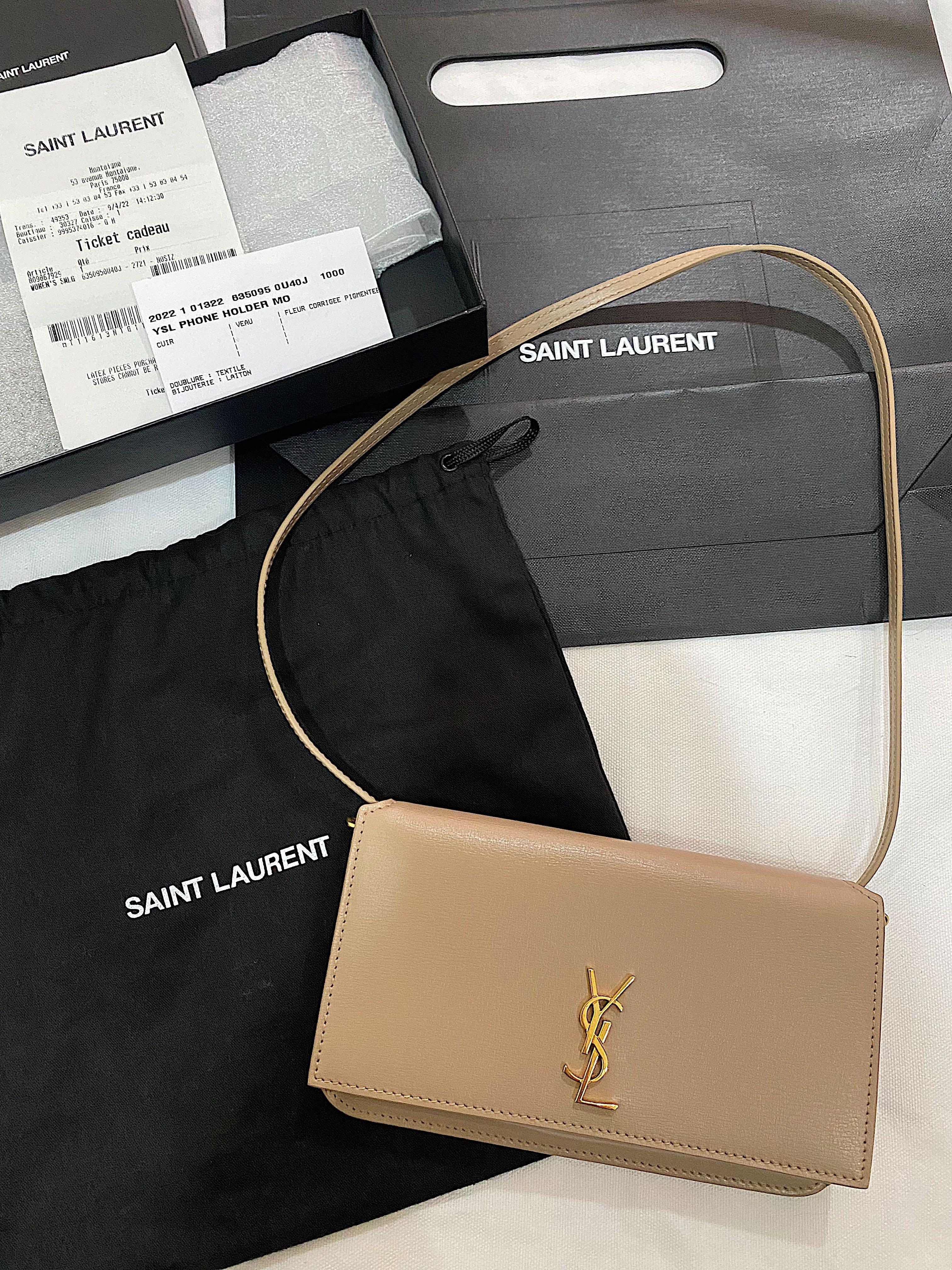 Ysl crossbody deals phone holder