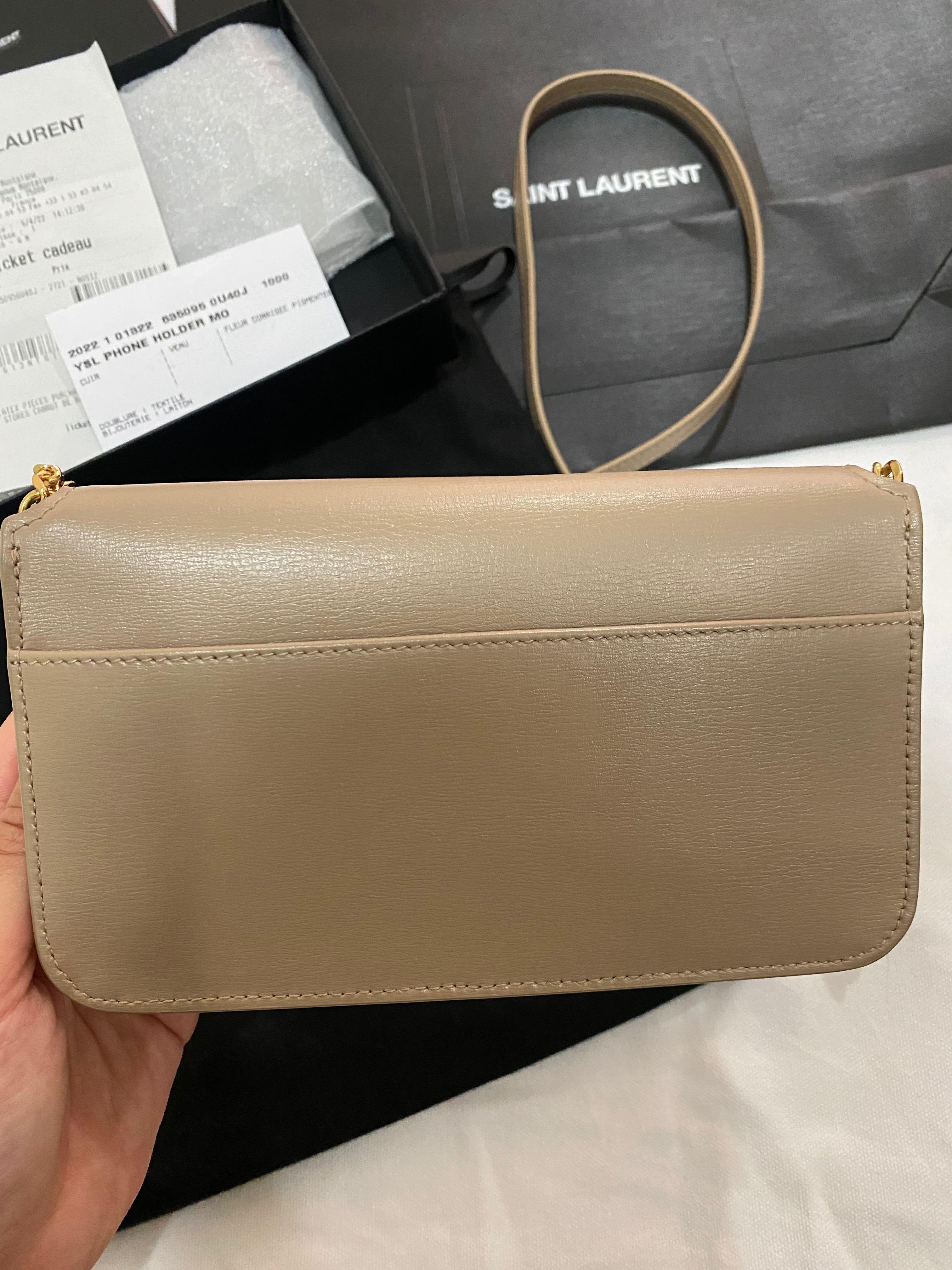 YSL Sling Bag / Crossbody Bag / Phone Holder, Luxury, Bags & Wallets on