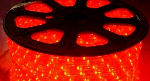 100 Meters Led Round Tube Rope Light, Furniture & Home Living, Home ...