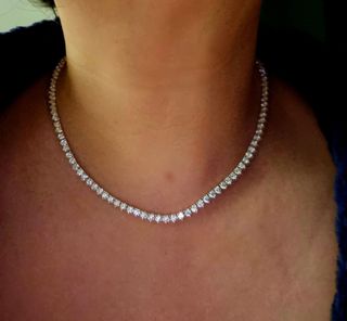 Affordable diamond hotsell necklace