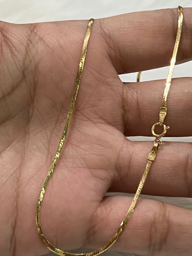Flat best sale omega chain