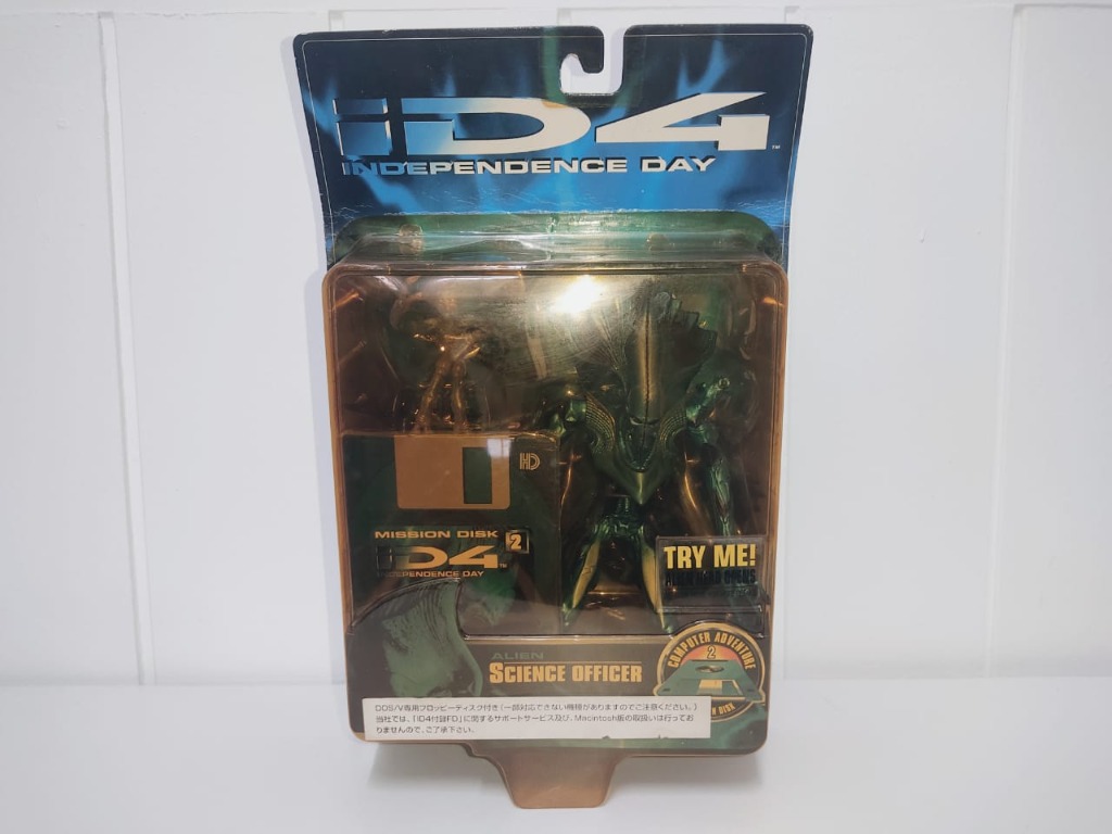 1996 TRENDMASTERS ID4 INDEPENDENCE DAY - ALIEN SCIENCE OFFICER, Hobbies ...