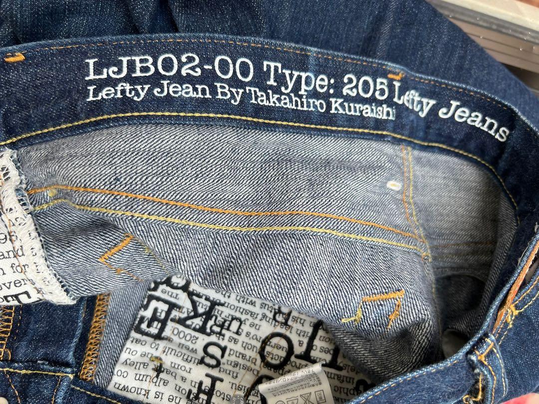 2001 Levi's Takahiro Kuraishi Redline Selvedge Lefty Jeans, Men's
