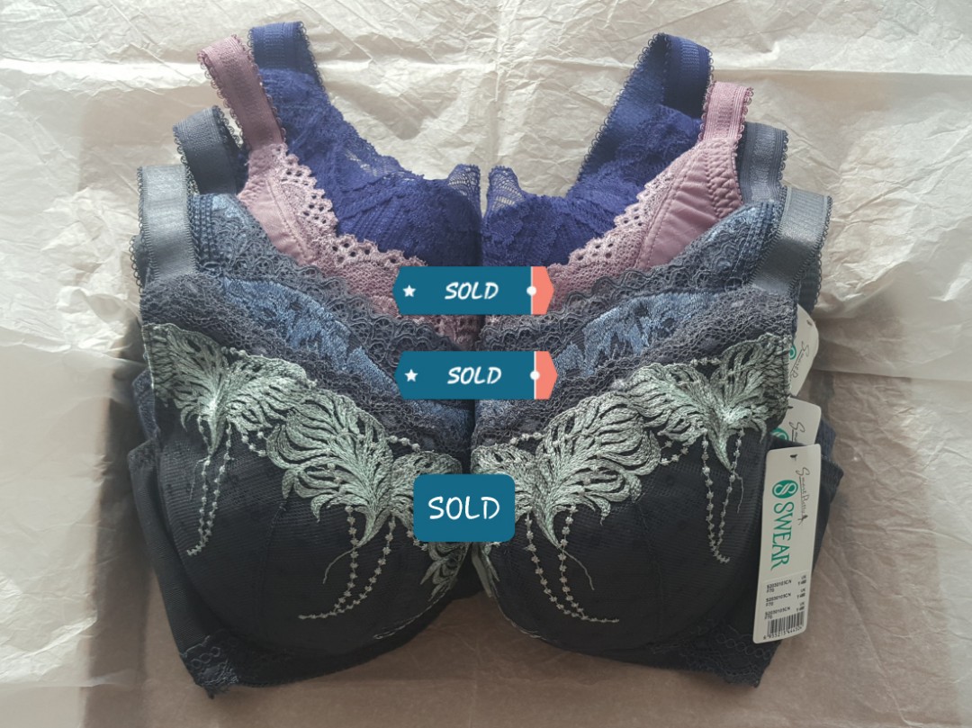 70F/32DD/32E] Swear High-sided Lace Bras, Women's Fashion, New  Undergarments & Loungewear on Carousell