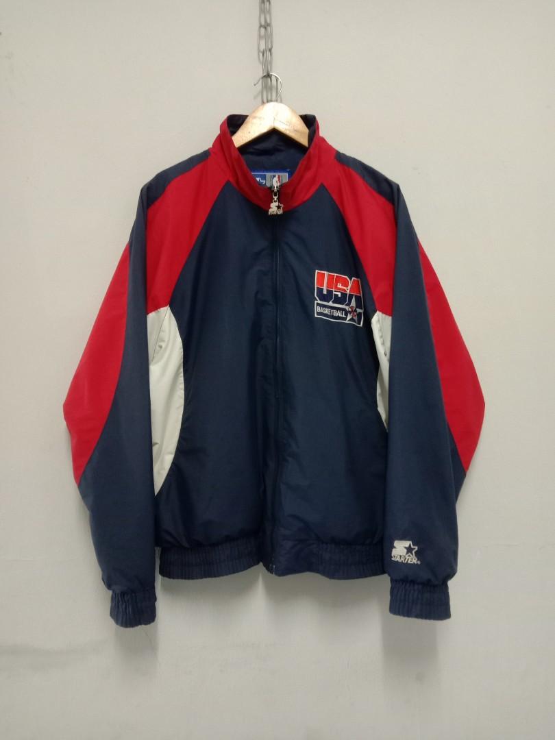 90s Starter USA Basketball Jacket Men s Fashion Coats Jackets