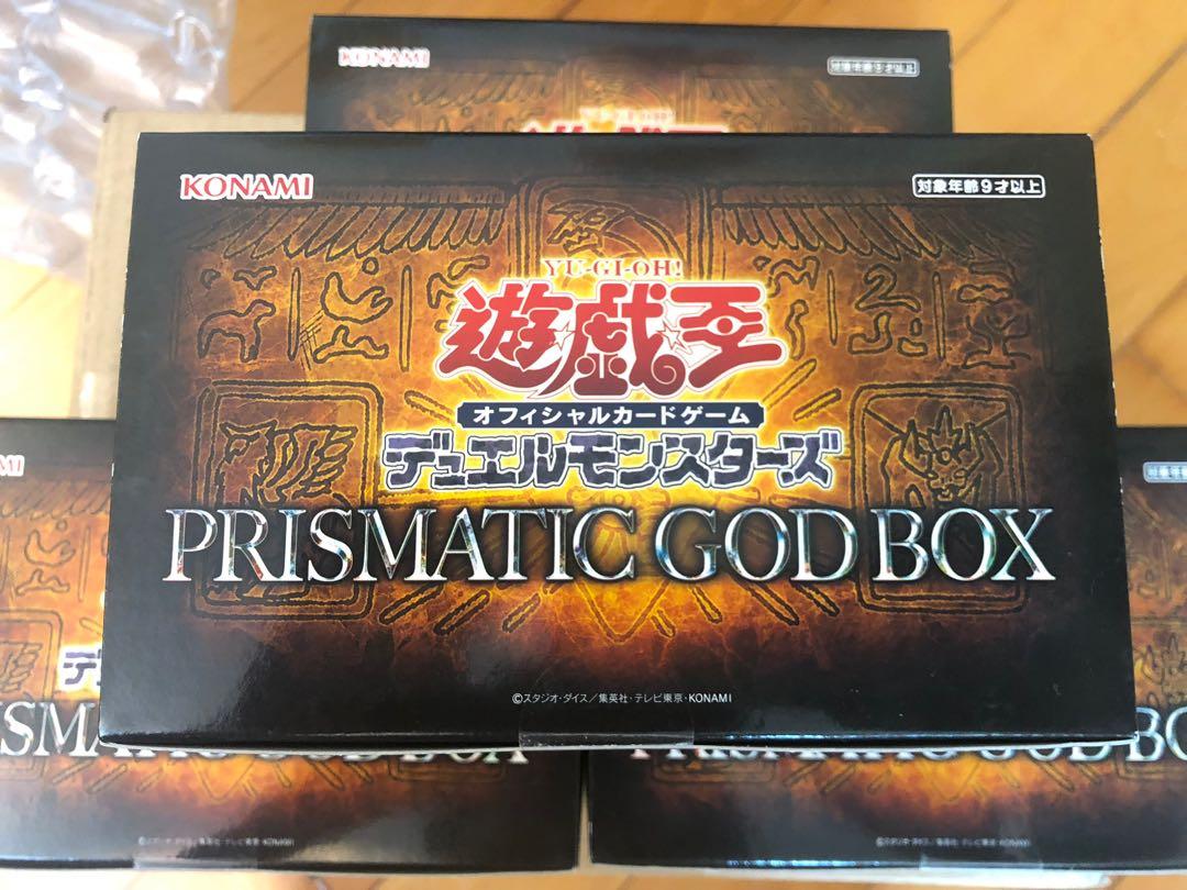 現貨遊戲王三幻神神盒Prismatic Godbox （全新未開封）（未拆封條 