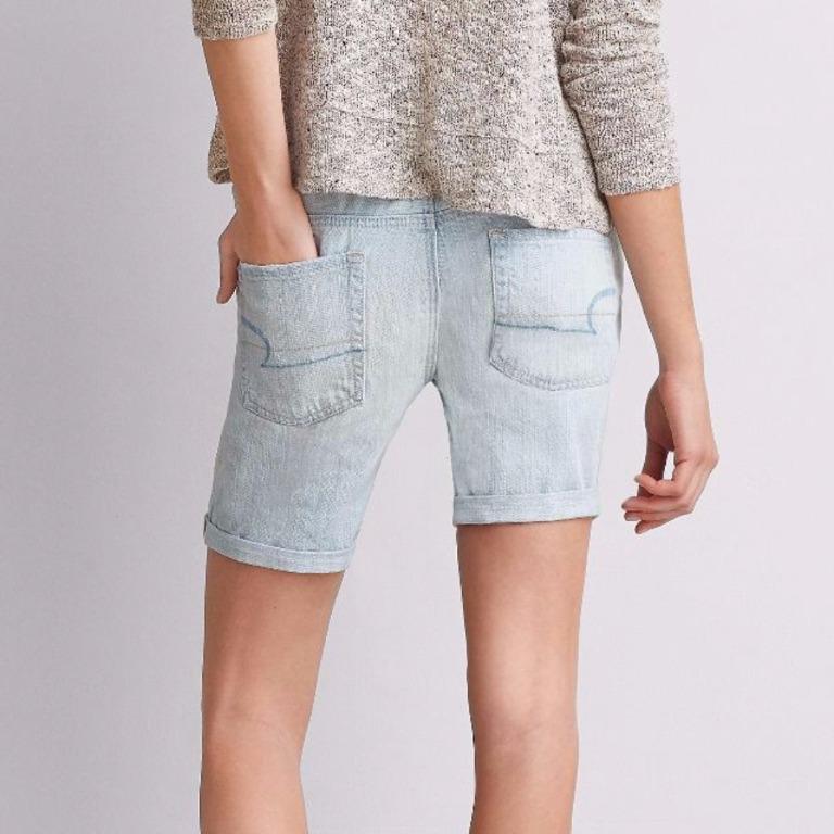 American eagle slouchy bermuda shorts hot sale