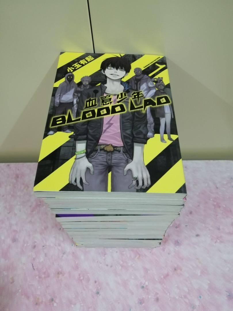 血意少年blood Lad 小玉有起全套17本 Vl 興趣及遊戲 書本 文具 漫畫 Carousell