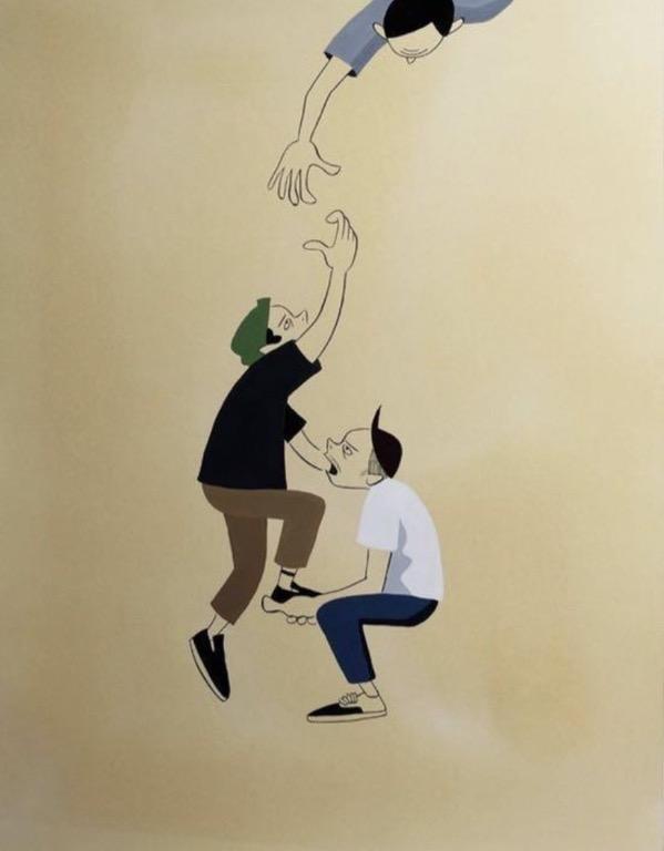 現貨Get Together and We Could Go Higher Print - 花井祐介Hanai