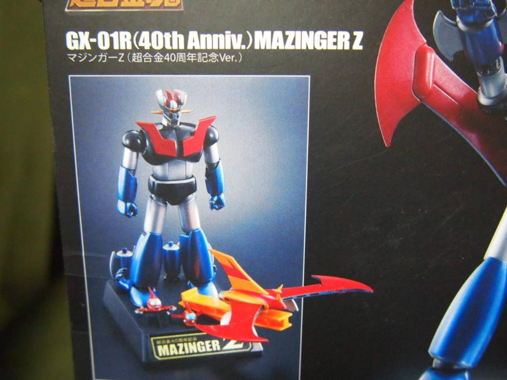超合金魂MAZINGER Z 40周年記念無敵鐵金剛GX-01R, 興趣及遊戲, 玩具