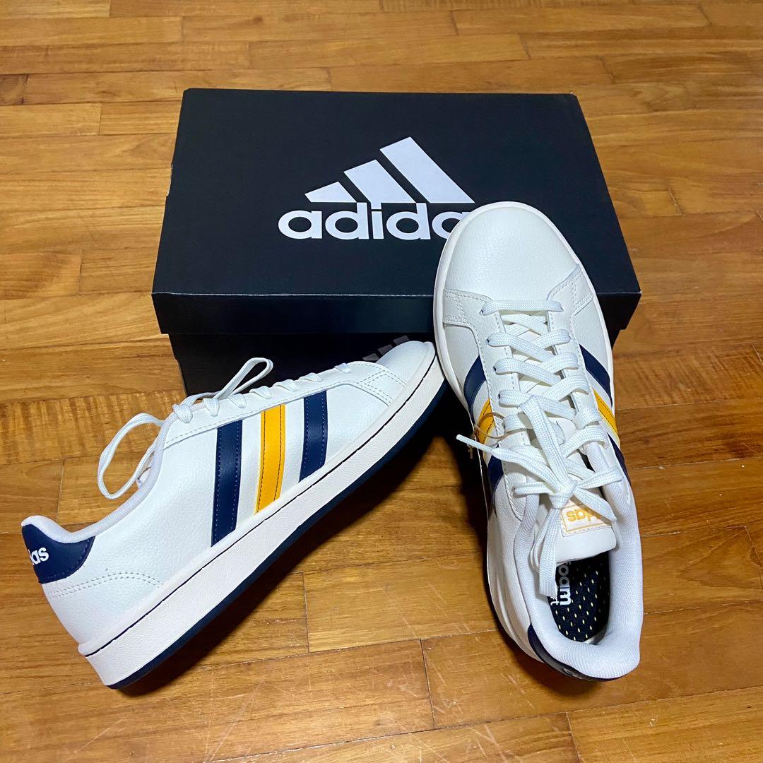 Adidas Off White, Men's Fashion, Footwear, Sneakers on Carousell