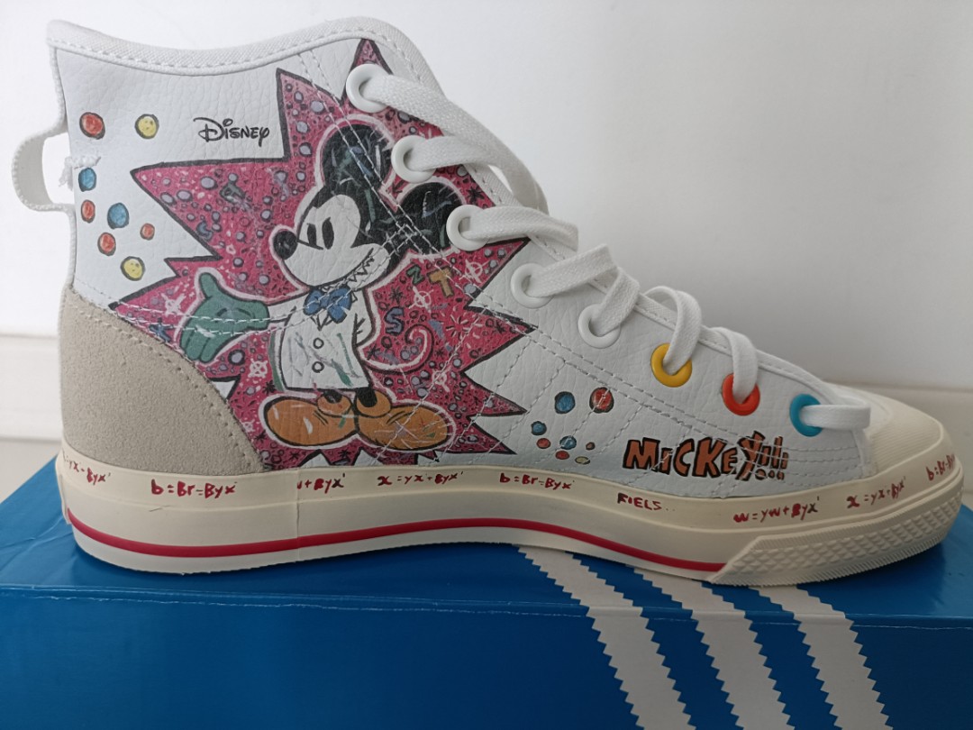 Kasing Lung Mickey Mouse adidas Superstar, Stan Smith, Nizza Hi