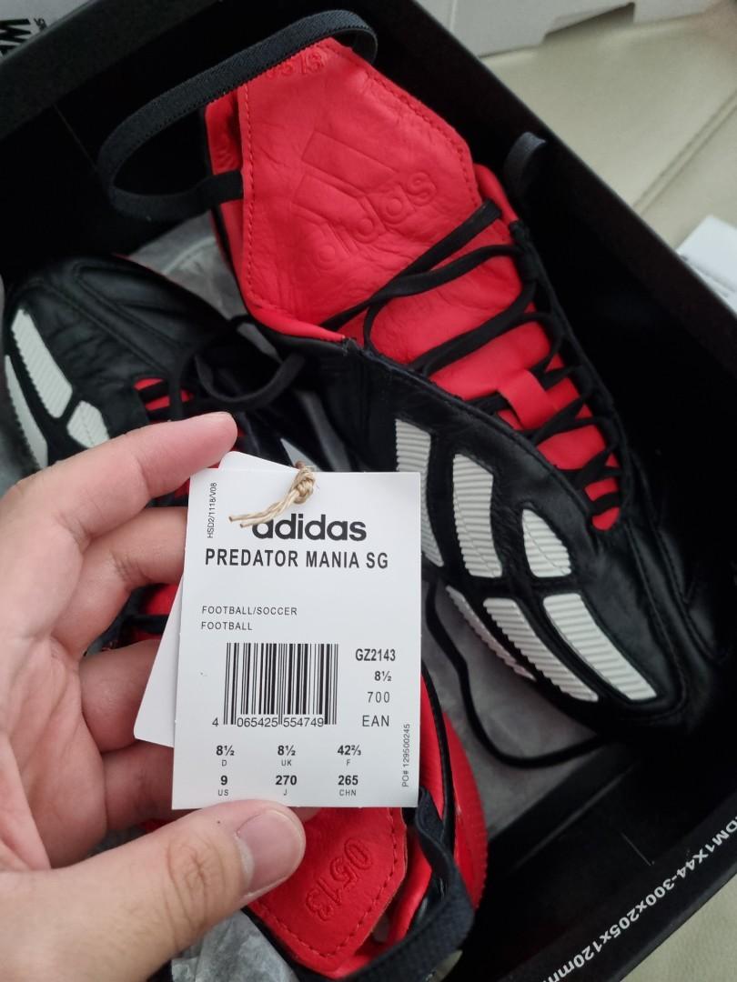Red adidas 2024 predators 2002