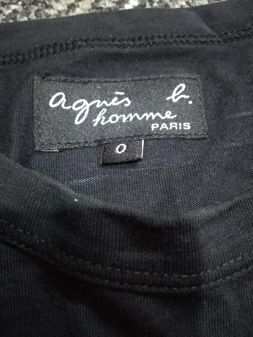 black short sleeves Coulos agnès b. t-shirt