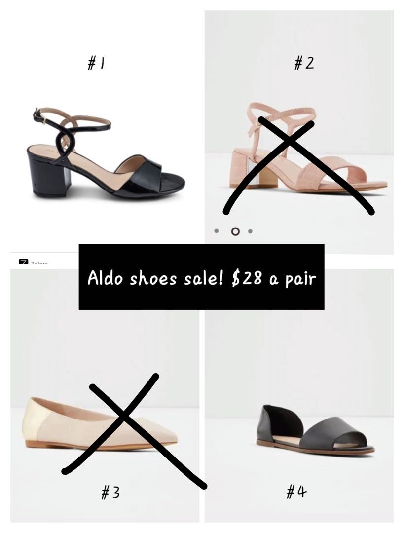 kinakål Berigelse sikkerhedsstillelse ALDO SHOES CLEARANCE flats sandals chunky heels, Women's Fashion, Footwear,  Sandals on Carousell