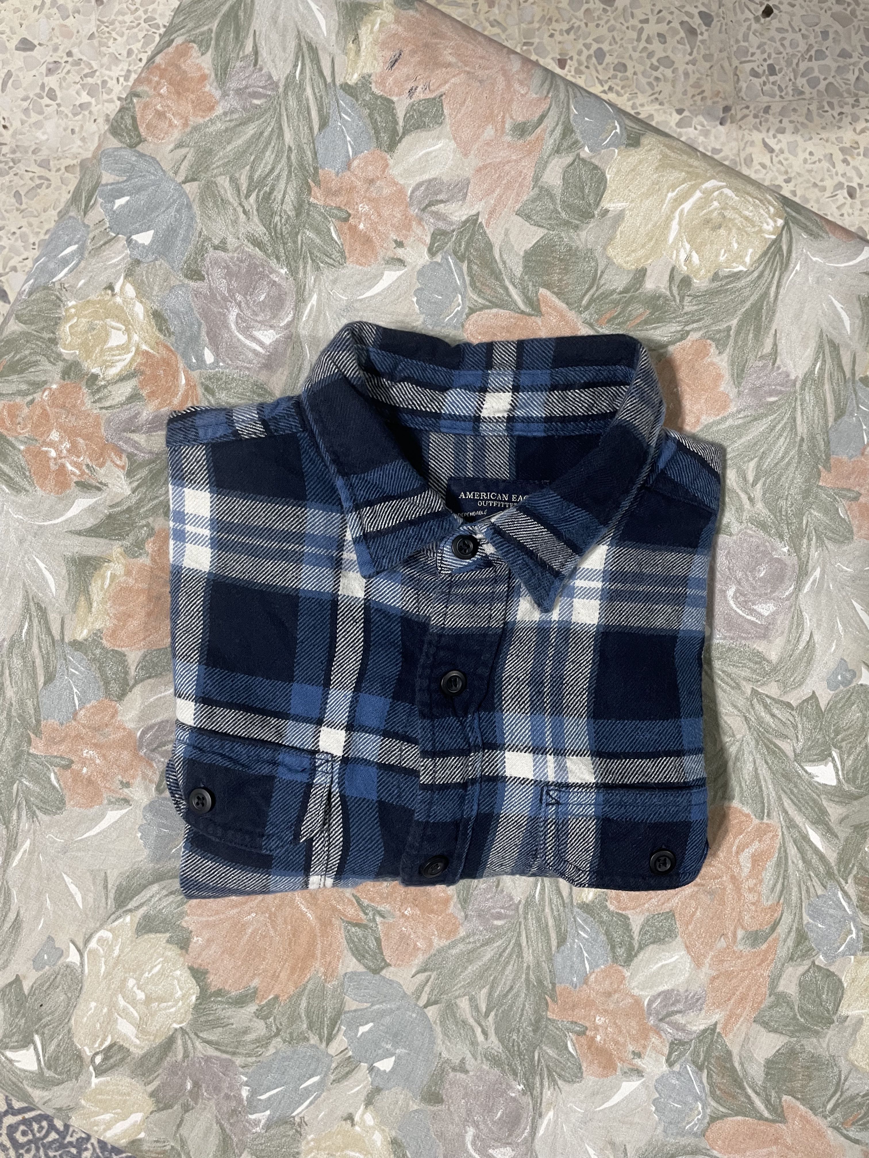 American Eagle Flannel Shirt, Men's 