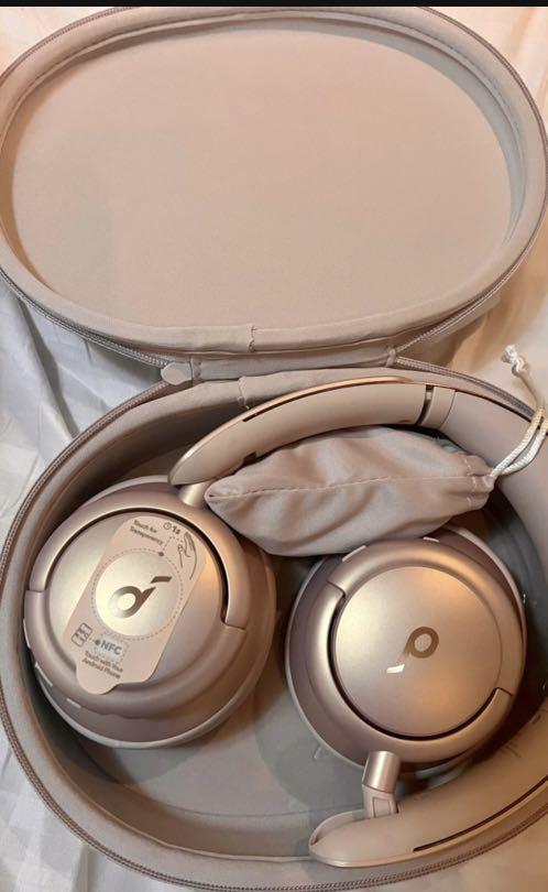 Anker Soundcore Life Q35 in Rose Pink headphones, Audio, Earphones