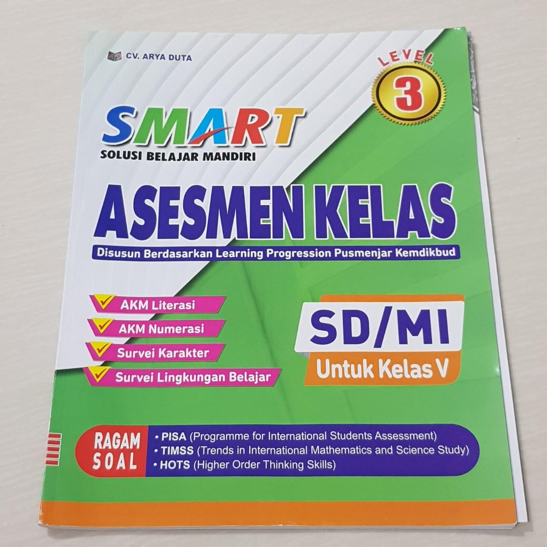 Asesmen kelas utk latihan anbk kelas 5sd buku alat tulis buku