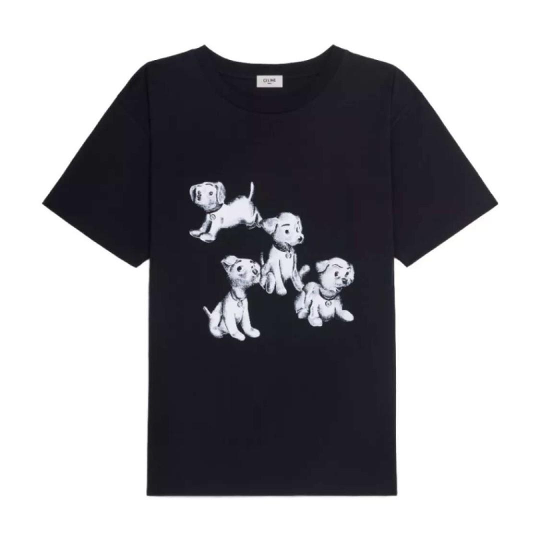 セリーヌパピーTシャツ