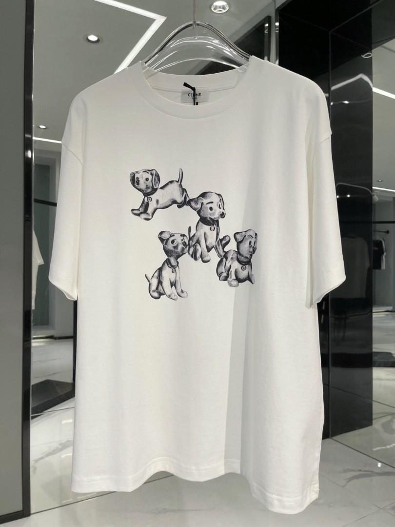 セリーヌパピーTシャツ
