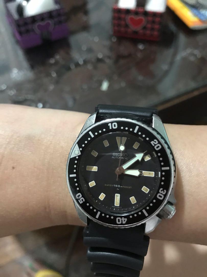 Authentic Seiko Scuba Divers Automatic Mens Watch 150M, Men's Fashion,  Watches & Accessories, Watches on Carousell