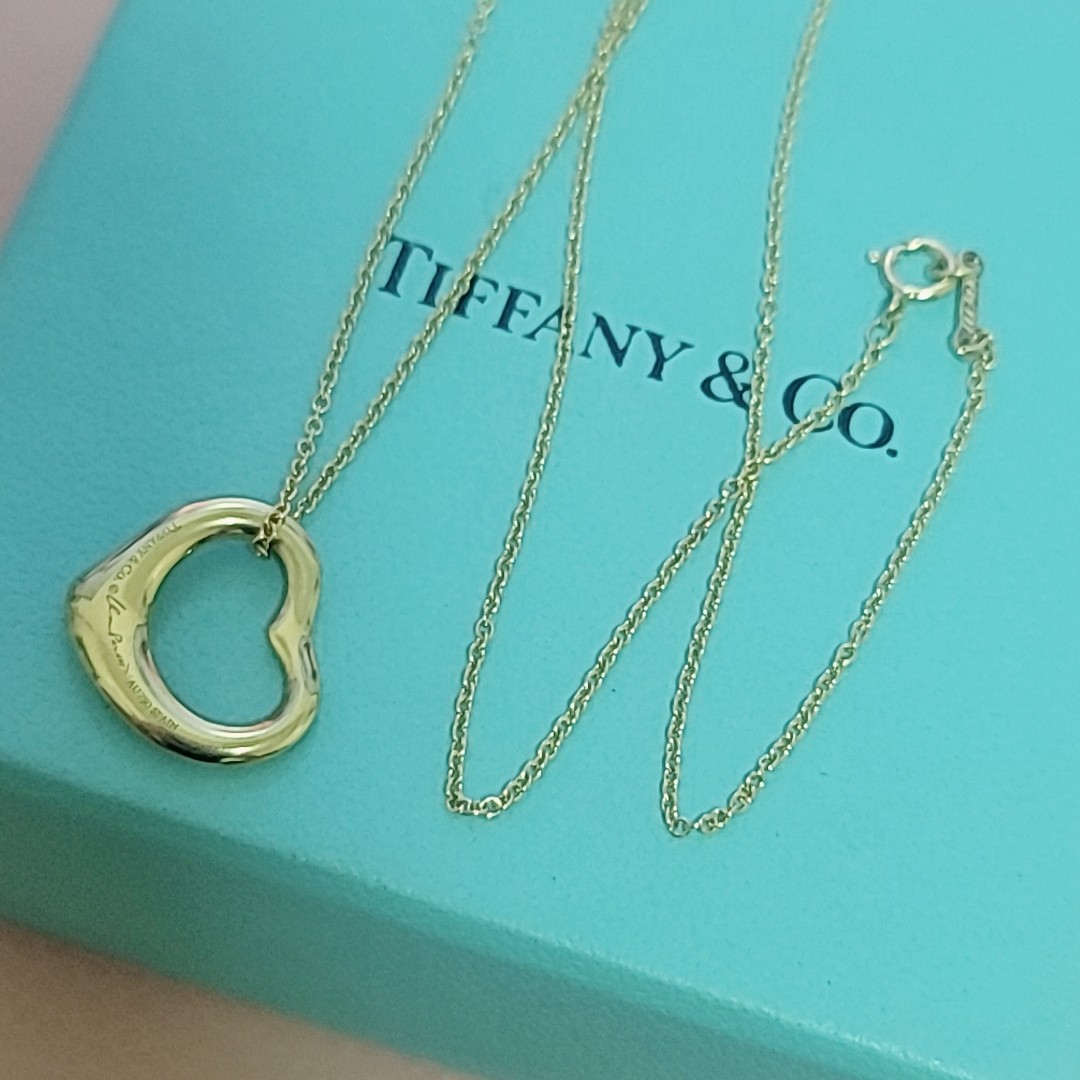 Tiffany open heart necklace meaning shop