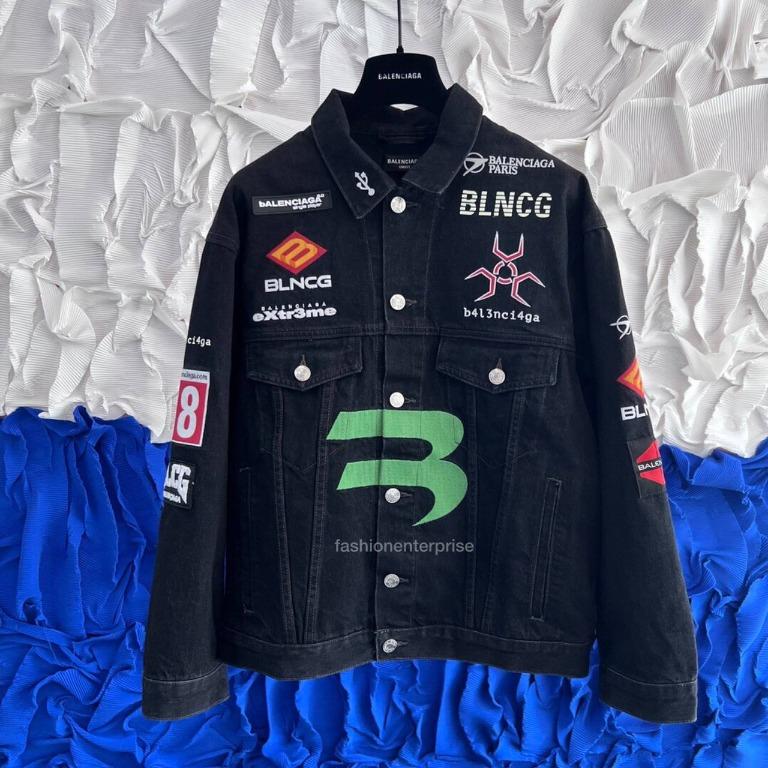 Balenciaga denim coats & jackets on sale